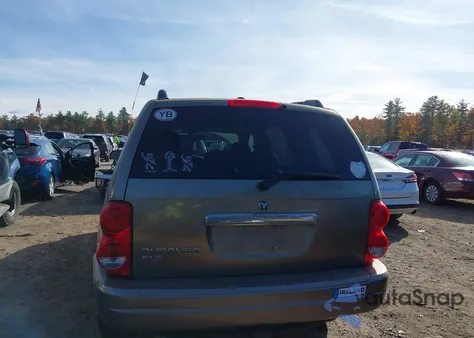 2006 Dodge Durango Slt z USA, uszkodzony, nr VIN 1D4HB48N06F186958